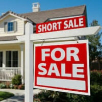 Short Sale sign outside a home